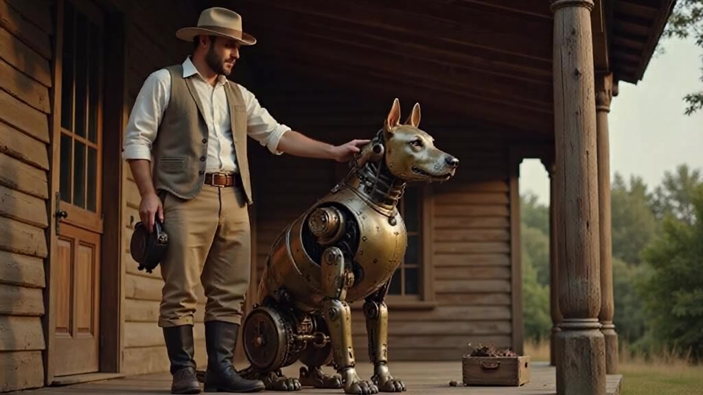 Cowboy & Robo-Dog: